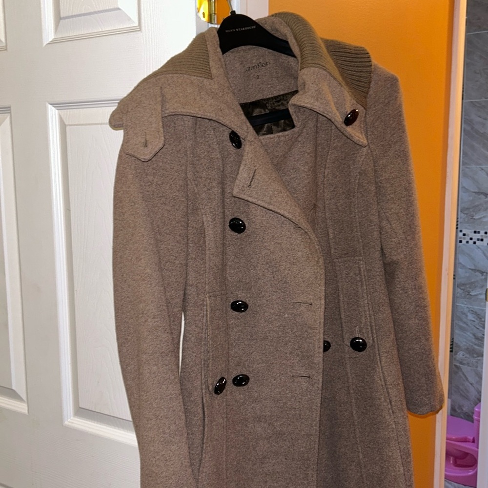 Worned Calvin Klein coat